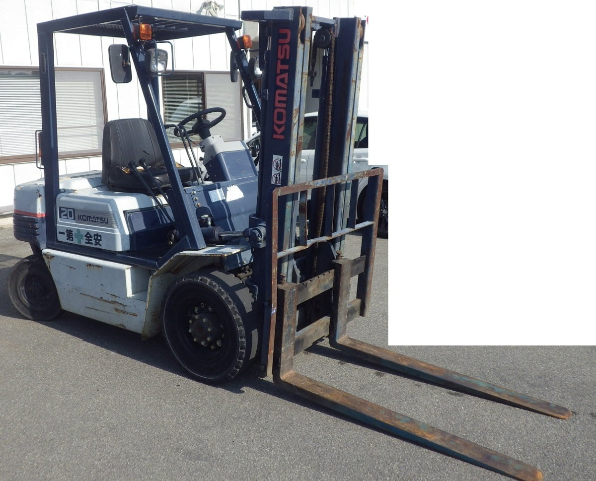 ガソリン車 コマツ フォークリフト 2トン FG20-11 KOMATSU 三菱 – 機械