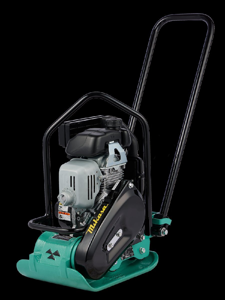 プレートコンパクター 三笠産業 MVC-40HW ダブルクリーナー ガソリンエンジン 特殊ダクタイル製転圧盤 通常ハンドル 〔法人様お届け〕