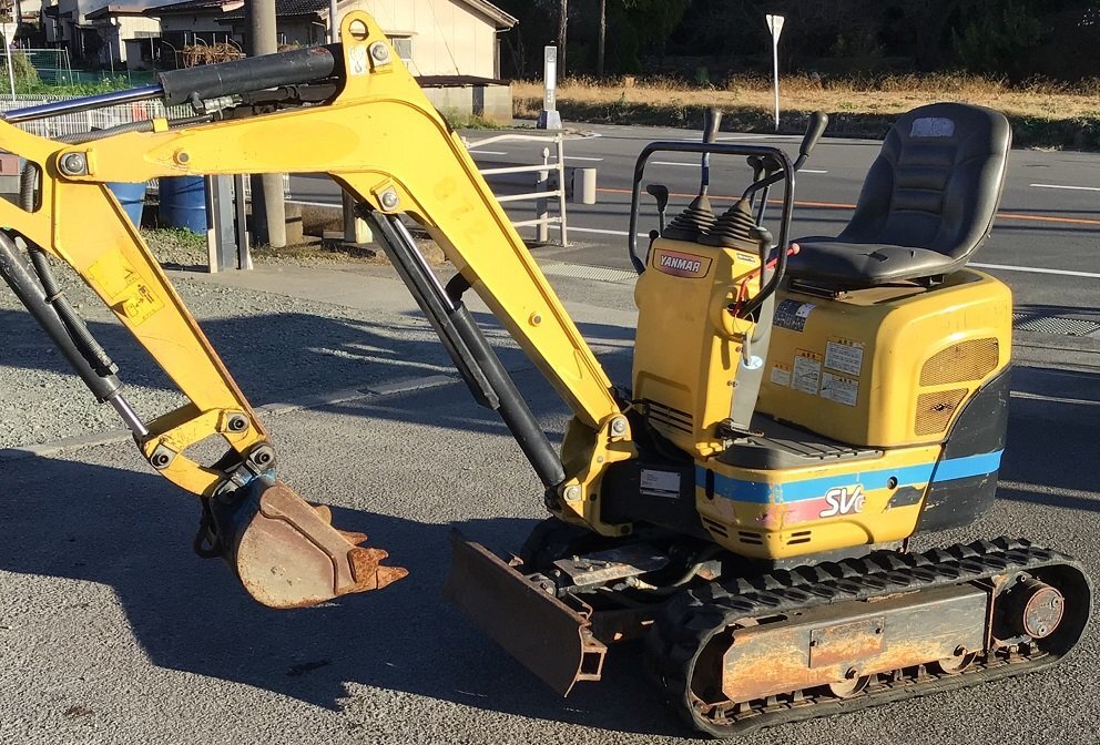 中古 ヤンマー SV08 ミニ 油圧 ユンボ ミニバックホー YANMAR ミニショベル 人気