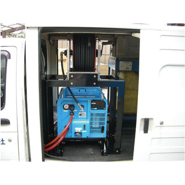 レッキス工業 1538DSB 高圧洗浄機 ディーゼル 車両搭載型防音タイプ 440180