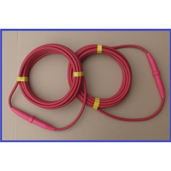溶接 キャブタイヤケーブル 赤 延長用 30mセット 両端ジョイント ウエルダー トータル30m