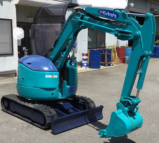中古　クボタ　RX141　ゴムキャタ　ユンボ　 重機 バックホー 　マルチ　1.5トン　パワーショベル　KUBOTA