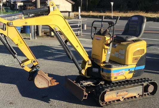 中古　ヤンマー　SV08　ミニ　油圧　ユンボ ミニバックホー YANMAR ミニショベル　人気