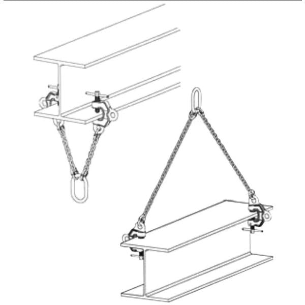 イーグルクランプ ネジ式全方向クランプ SBB型 SBB-500 （1-25）